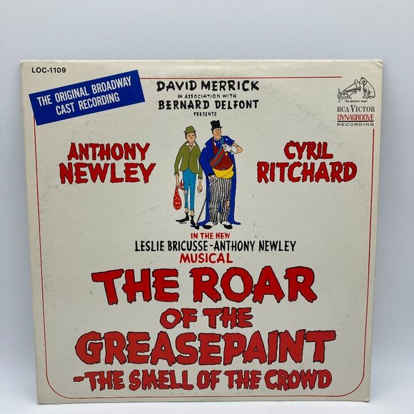 RCA Victor Other - The Roar Of The Greasepaint The Smell Of The Crowd Vintage Vinyl Record LP 1965